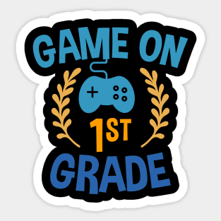 Game On 1st Grade Sticker